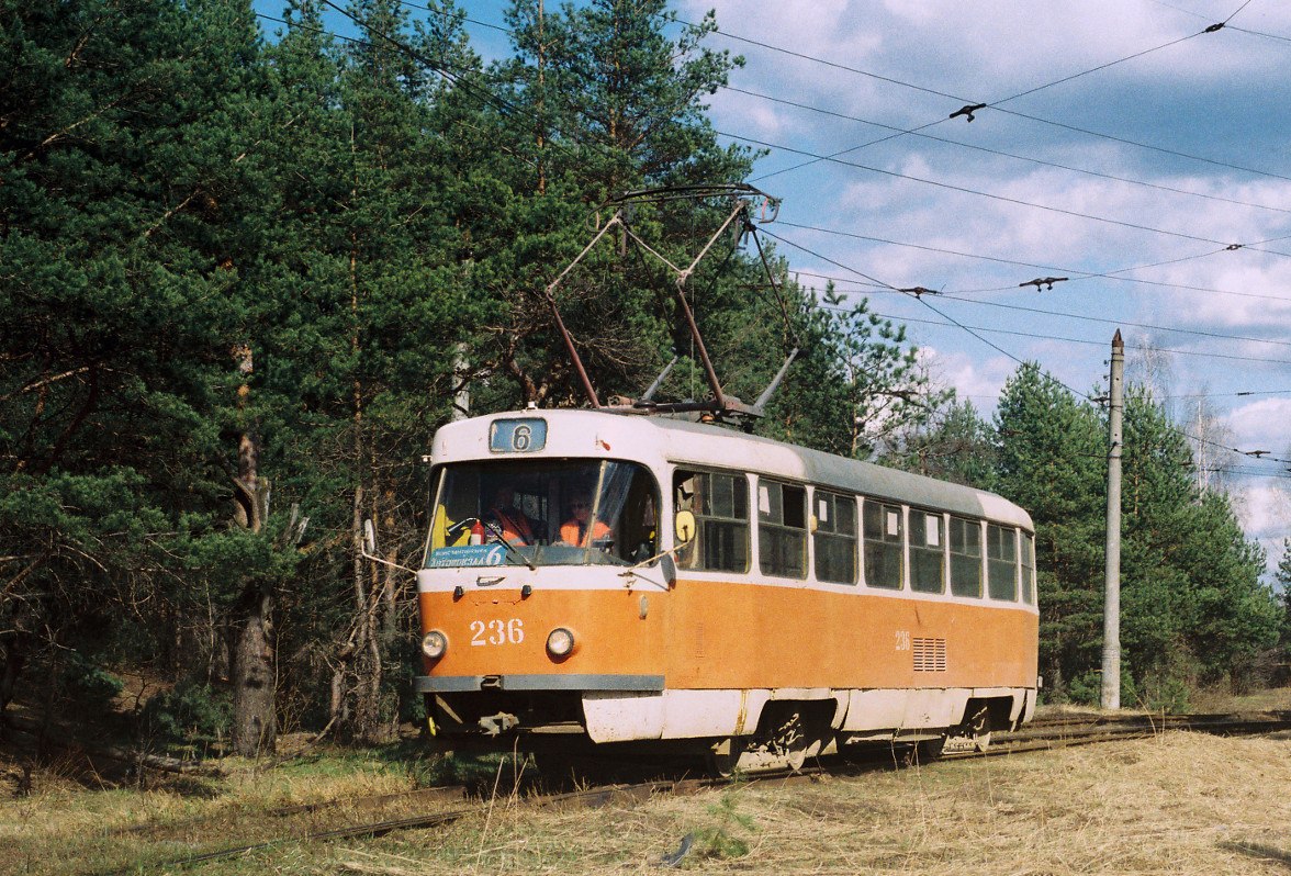 Тверь, Tatra T3SU № 236; Тверь — Трамвайные конечные станции и разворотные кольца