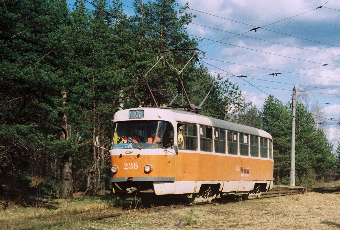 Тверь, Tatra T3SU № 236; Тверь — Трамвайные конечные станции и кольца