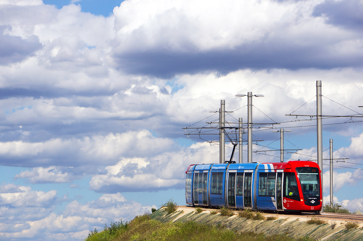 Мадрид, Alstom Citadis 302 № 116