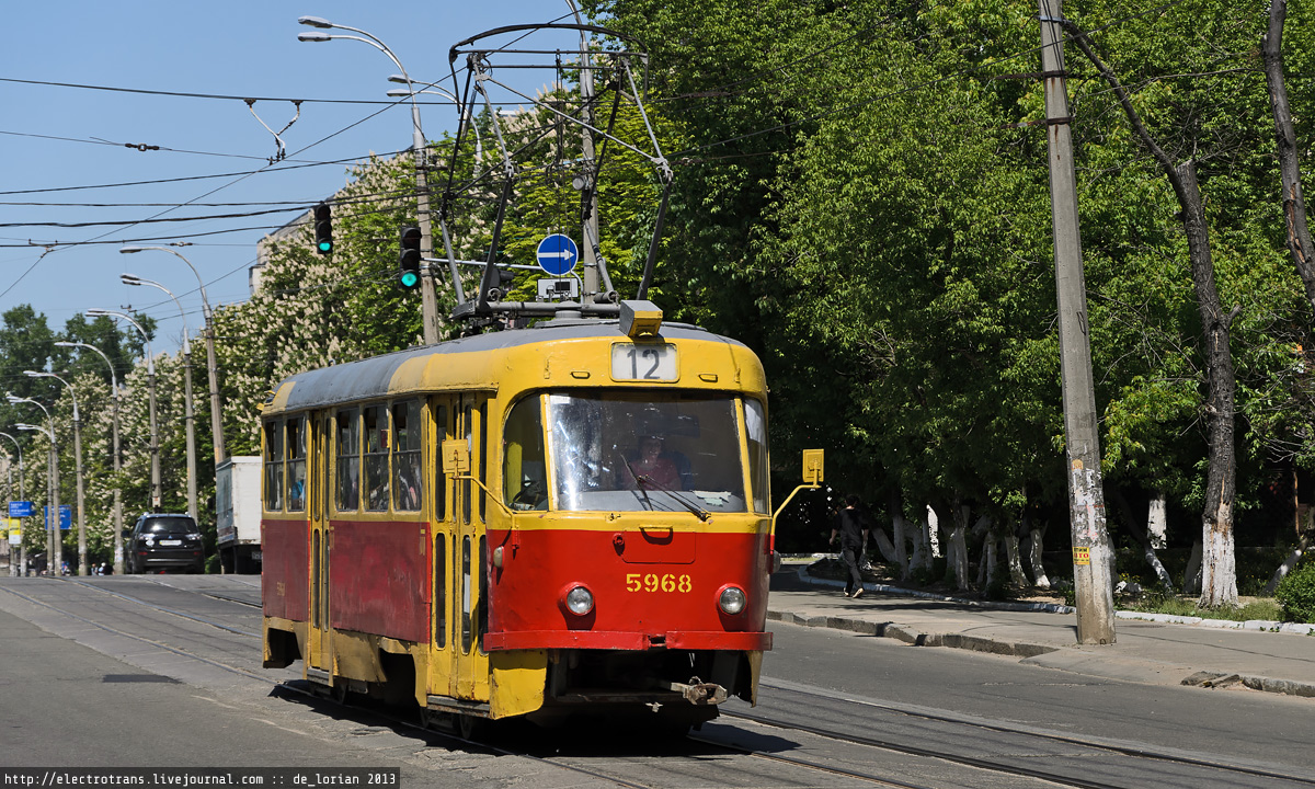 Киев, Tatra T3SU № 5968