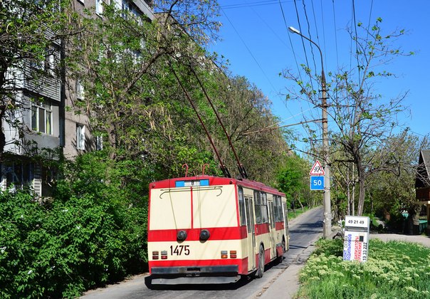 Мариуполь, Škoda 14Tr11/6 № 1475