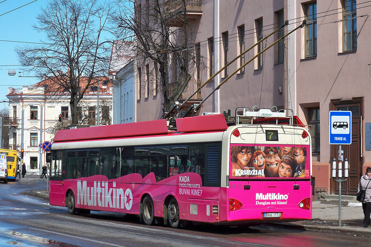 Vilnius, Solaris Trollino II 15 AC № 2712