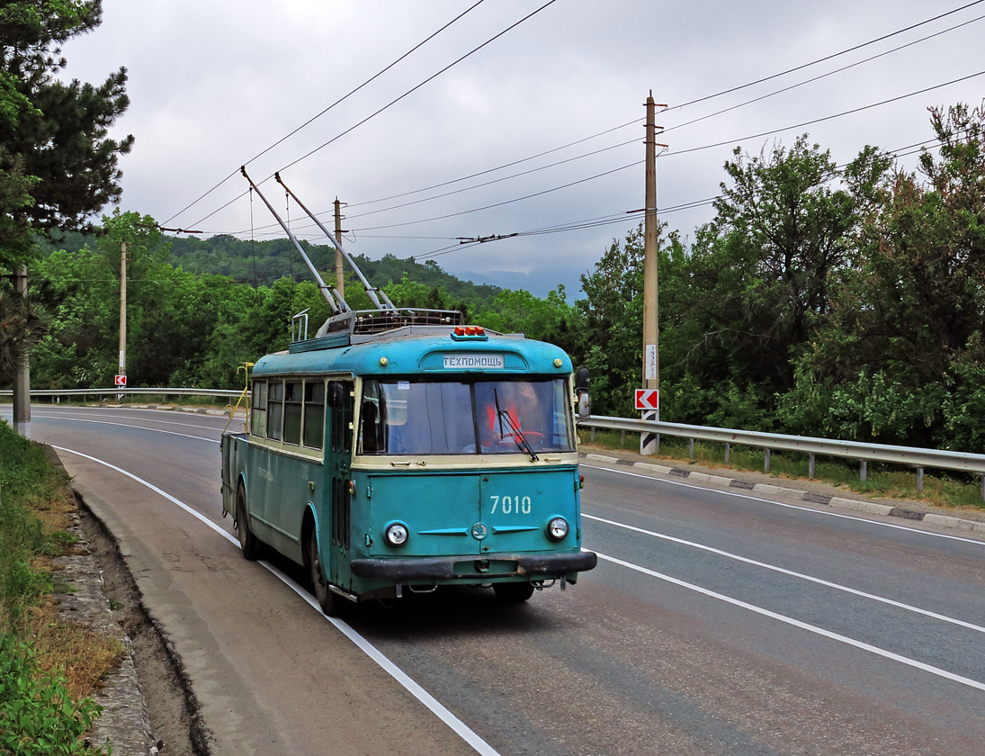 Крымский троллейбус, Škoda 9Tr12 № 7010