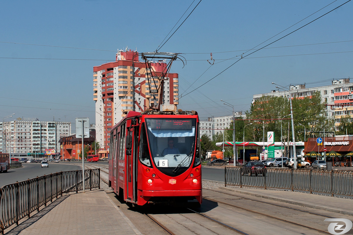 Казань, 71-134АЭ (ЛМ-99АЭ) № 1100