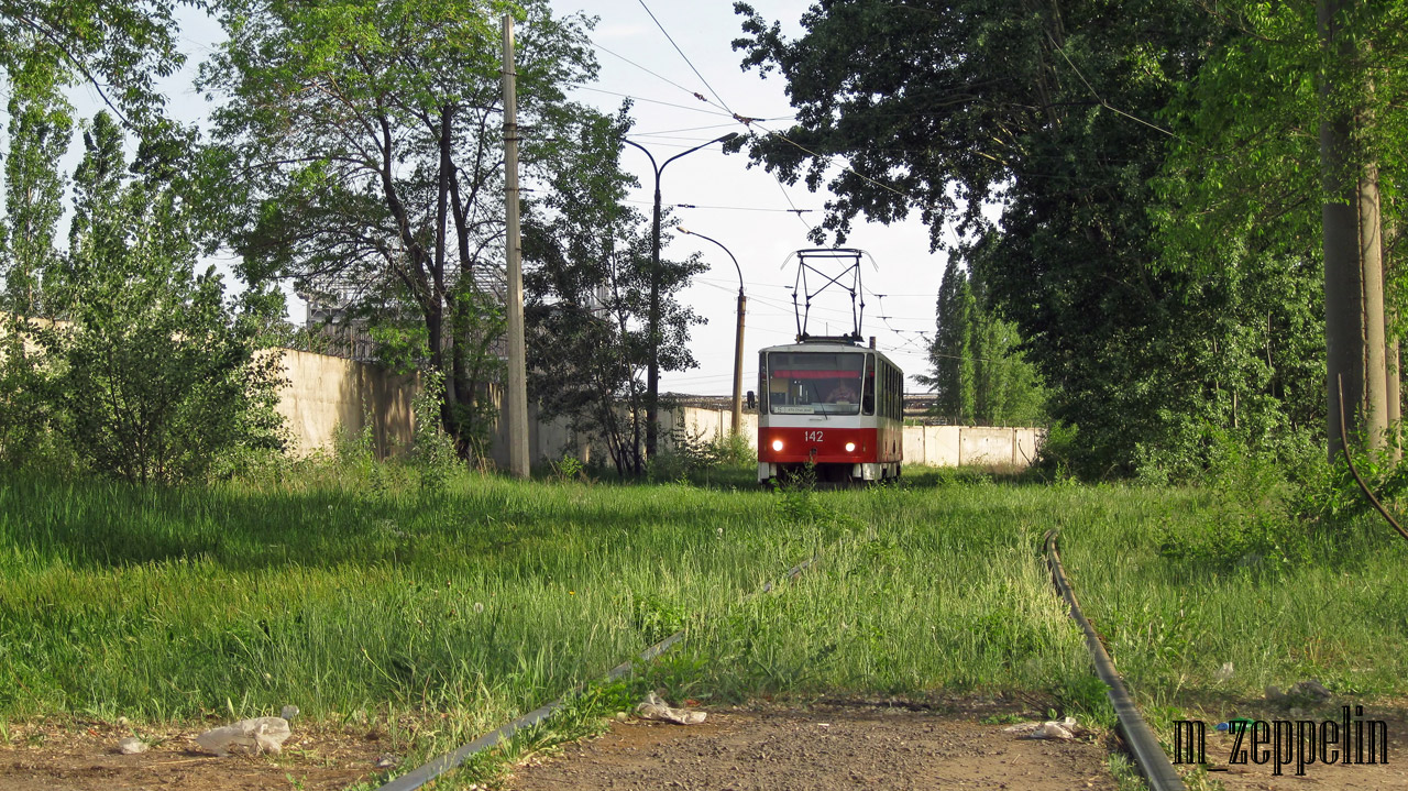 Липецк, Tatra T6B5SU № 142