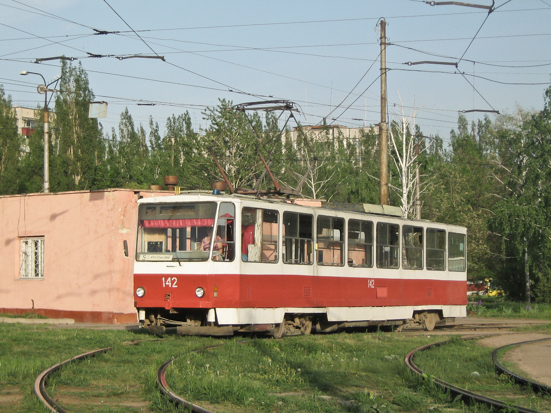 Липецк, Tatra T6B5SU № 142