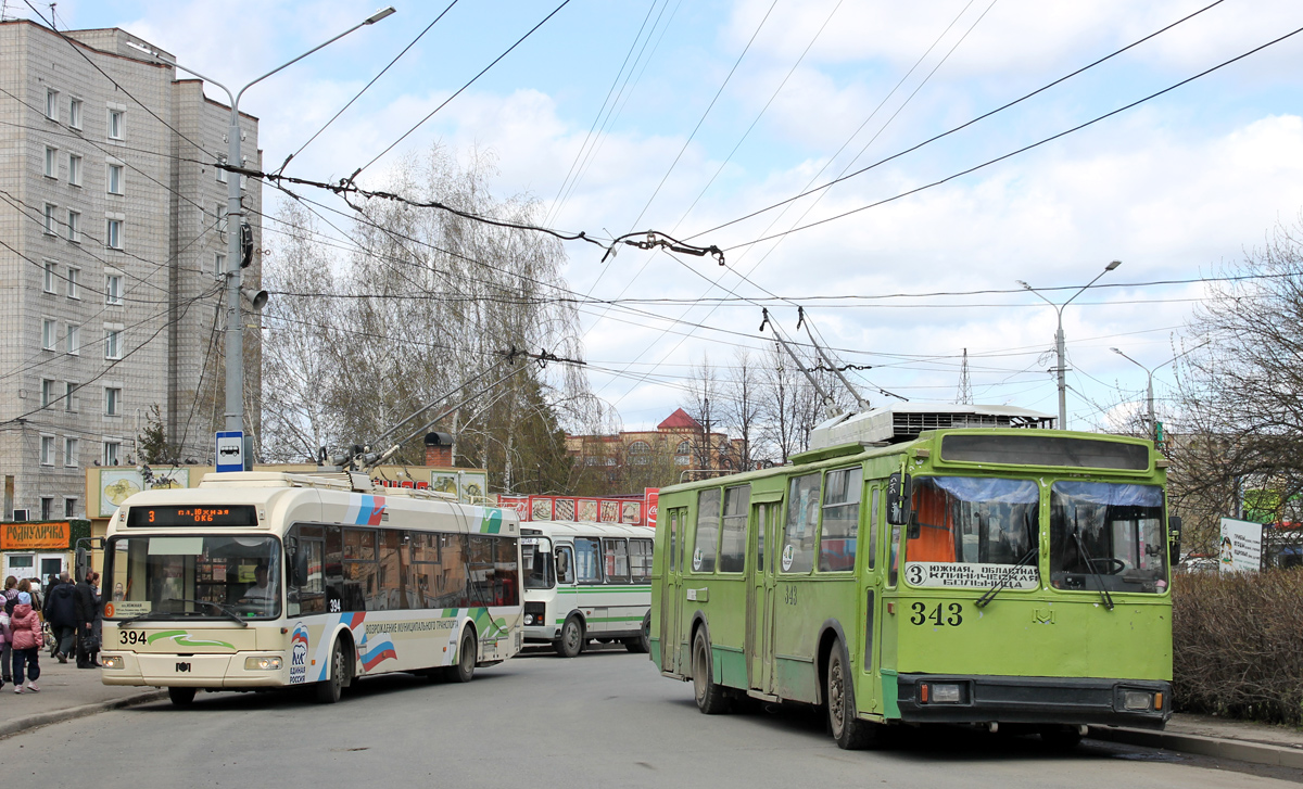 Томск, АКСМ 101М № 343; Томск, БКМ 321 № 394