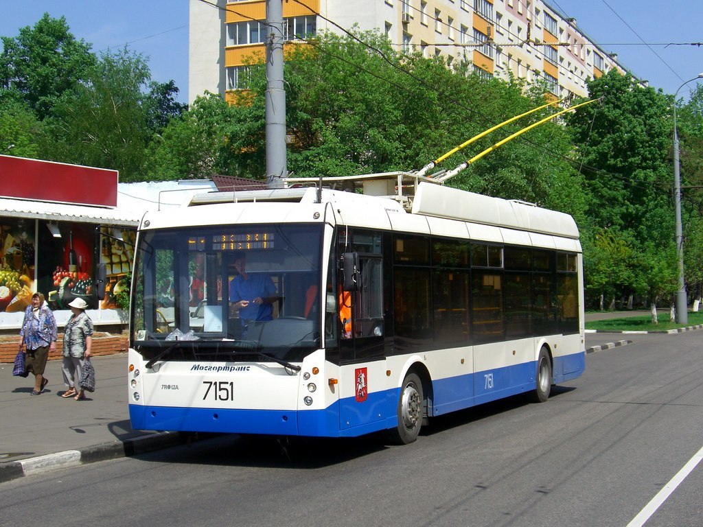 Москва, Тролза-5265.00 «Мегаполис» № 7151