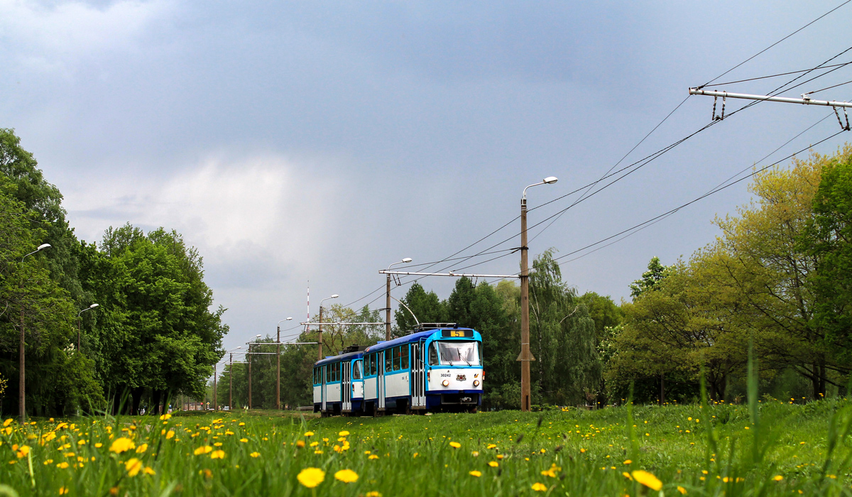 Рига, Tatra T3A № 30242