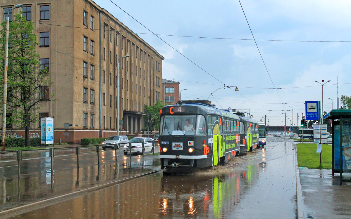 Рига, Tatra T3A № 51090