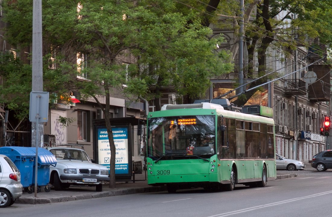Одесса, Тролза-5265.00 «Мегаполис» № 3009