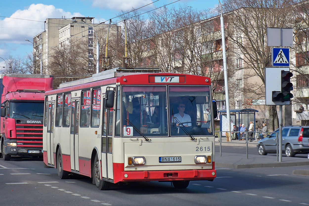 Вильнюс, Škoda 14Tr13/6 № 2615