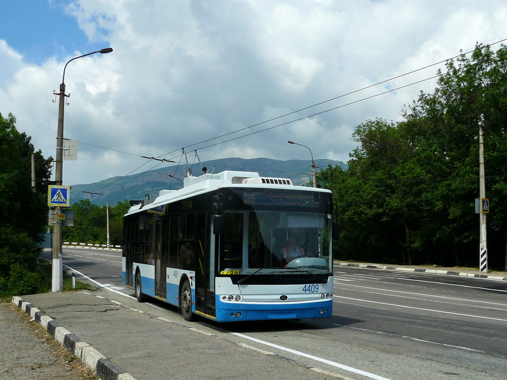 Крымский троллейбус, Богдан Т70115 № 4409