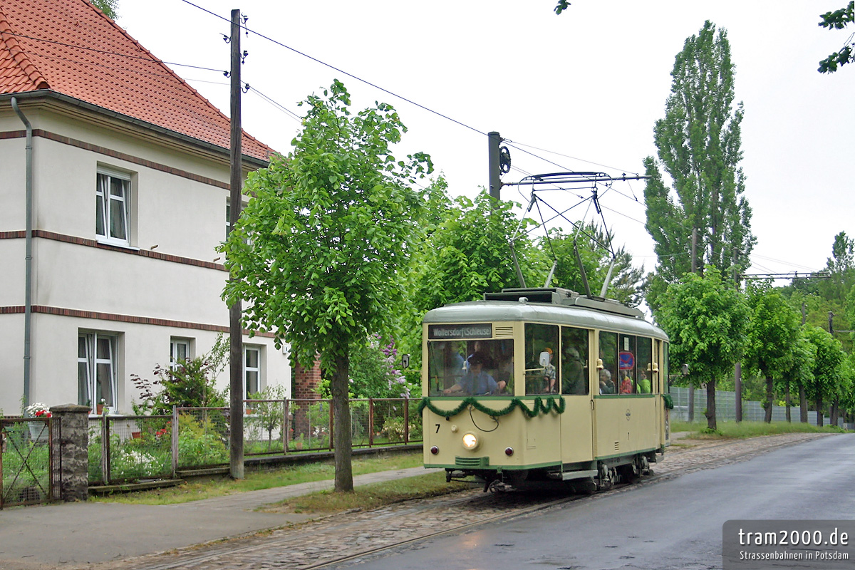 Вольтерсдорф, Uerdingen KSW моторный № 7; Вольтерсдорф — Юбилей: 100 лет Вольтерсдорфскому трамваю (18./19.05.2013)