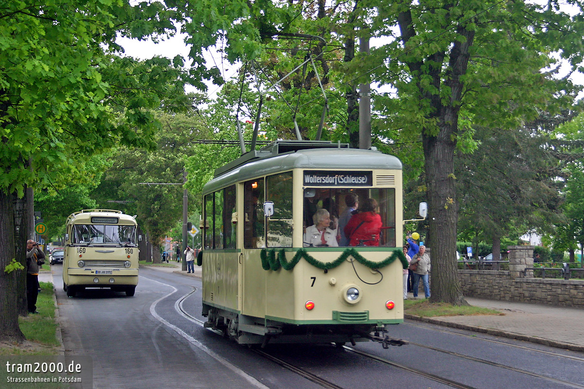 Вольтерсдорф, Uerdingen KSW моторный № 7; Вольтерсдорф — Юбилей: 100 лет Вольтерсдорфскому трамваю (18./19.05.2013)