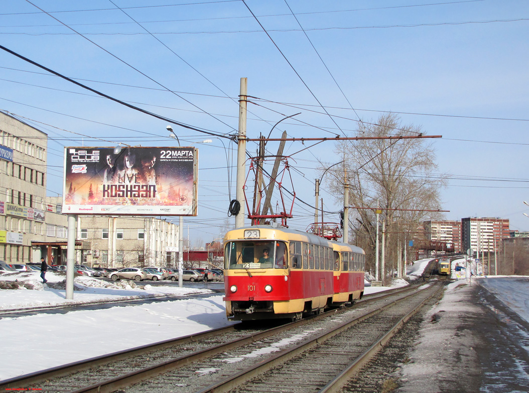 Екатеринбург, Tatra T3SU (двухдверная) № 101
