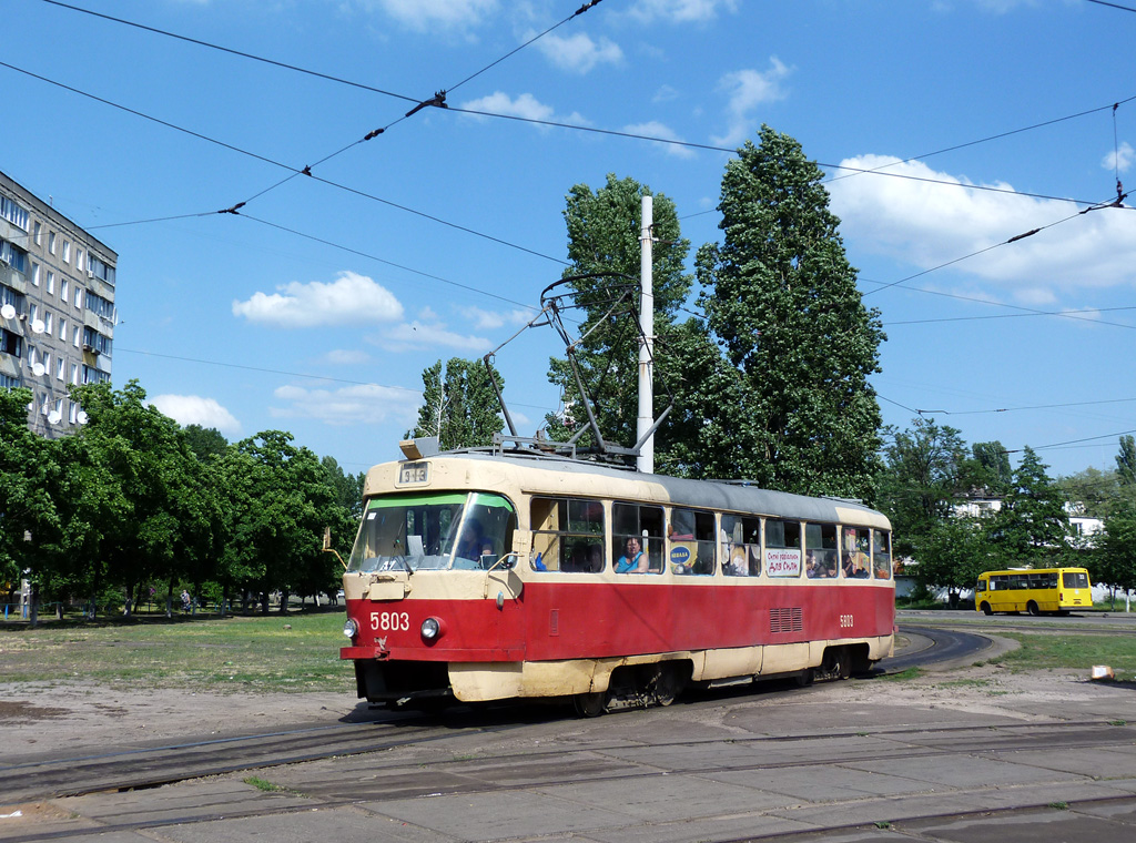 Киев, Tatra T3SU № 5803