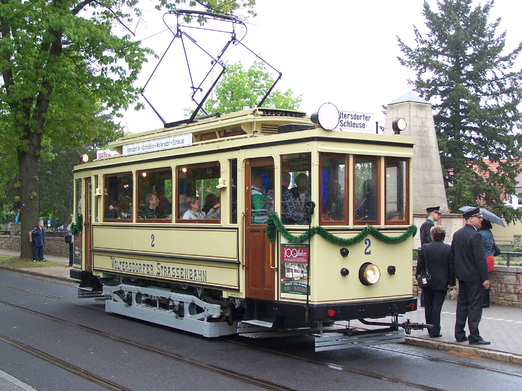 Woltersdorf, O&K 2-axle motor car № 2; Woltersdorf — Anniversary: 100 years of Woltersdorf tramway (18./19.05.2013) • Jubiläum: 100 Jahre Woltersdorfer Straßenbahn (18./19.05.2013) Woltersdorf, O&K 2-axle motor car № 2; Woltersdorf — Anniversary: 100 years of Woltersdorf tramway (18./19.05.2013) • Jubiläum: 100 Jahre Woltersdorfer Straßenbahn (18./19.05.2013)