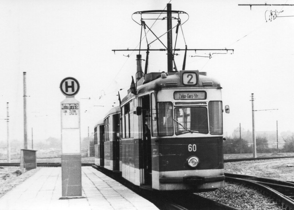 Котбус, Gotha T2-62 № 60; Котбус — Старые фотографии Котбус, Gotha T2-62 № 60; Котбус — Старые фотографии