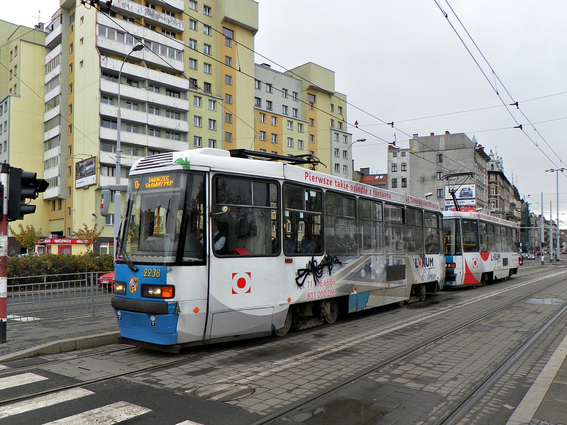 Wrocław, Konstal 105NWr # 2238