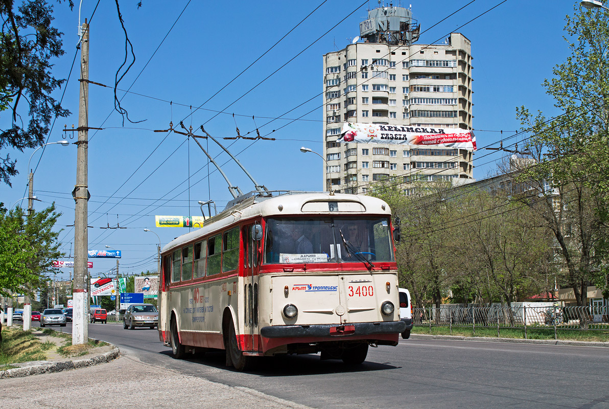 Крымский троллейбус, Škoda 9Tr17 № 3400