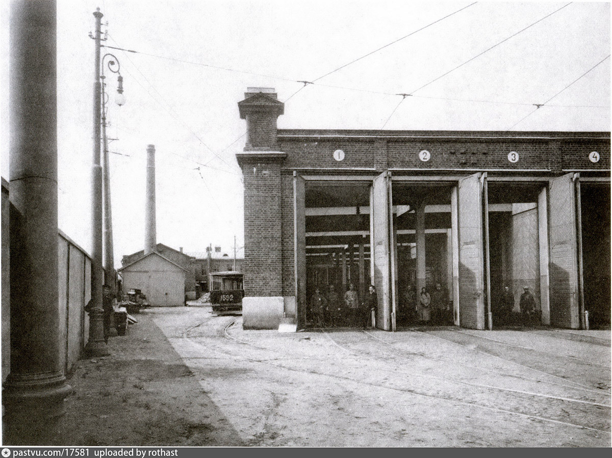 Москва, Двухосный прицепной вагон № 1592; Москва — Исторические фотографии — Трамвайные парки и депо (1898-1945); Москва — Исторические фотографии — Электрический трамвай (1899-1920) Москва, Двухосный прицепной вагон № 1592; Москва — Исторические фотографии — Трамвайные парки и депо (1898-1945); Москва — Исторические фотографии — Электрический трамвай (1899-1920)