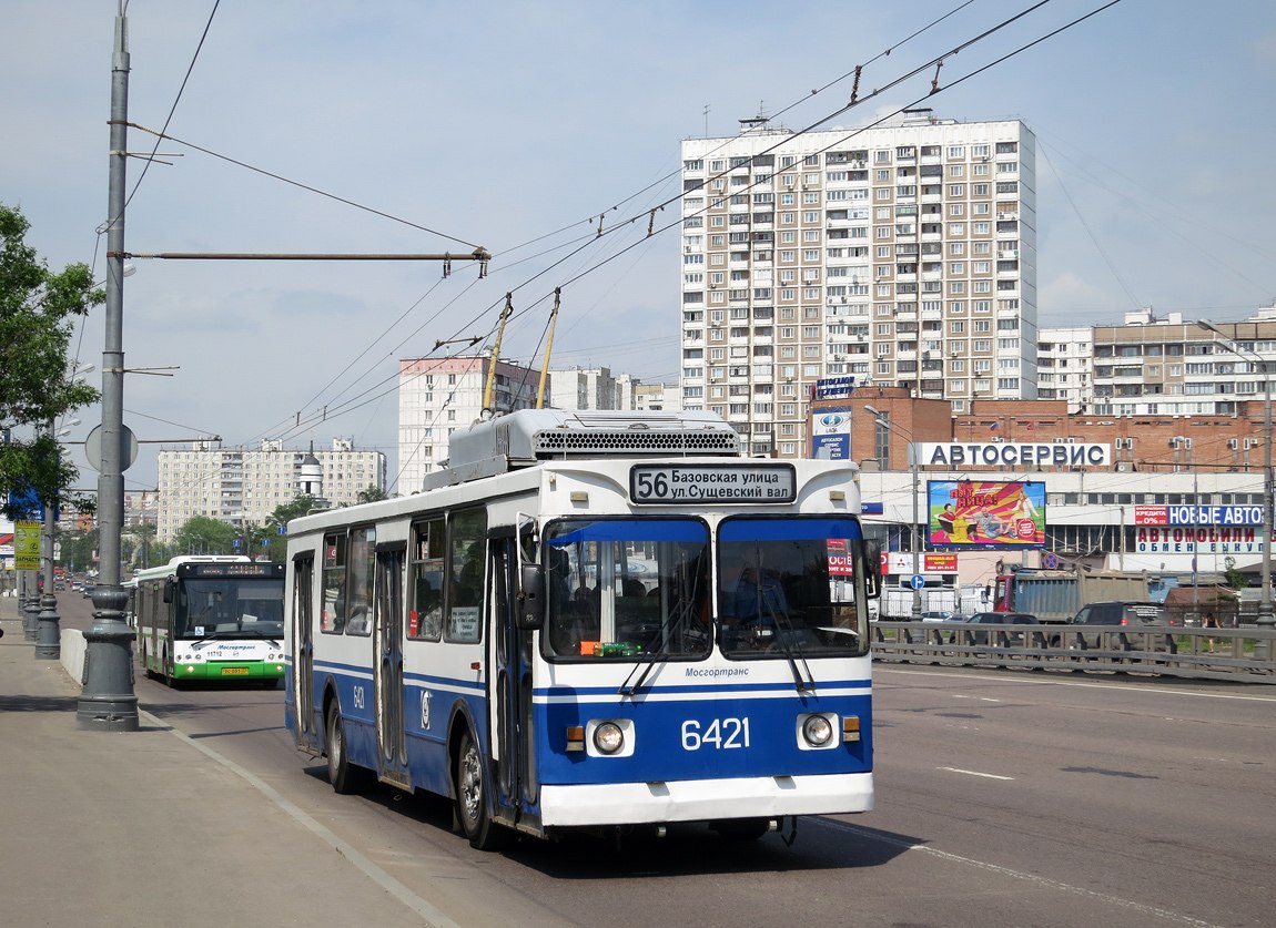 Москва, ЗиУ-682ГМ1 (с широкой передней дверью) № 6421
