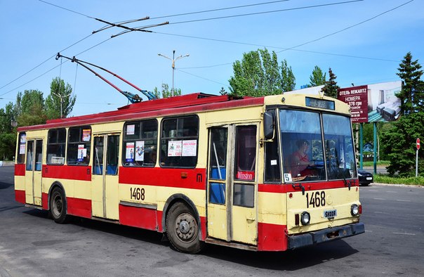 Мариуполь, Škoda 14Tr89/6 № 1468