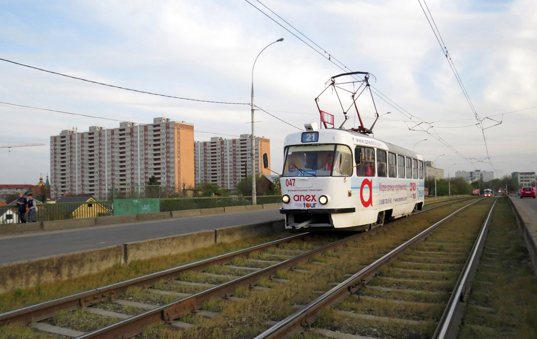 Краснодар, Tatra T3SU № 047