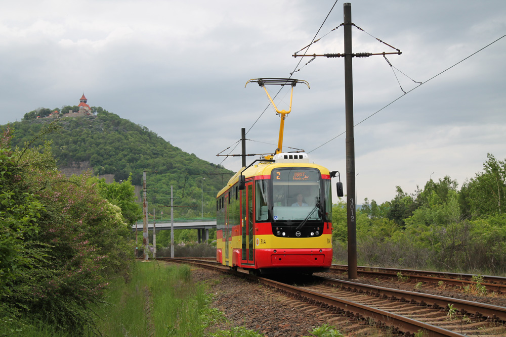 Мост ― Литвинов, Vario LF+ № 314