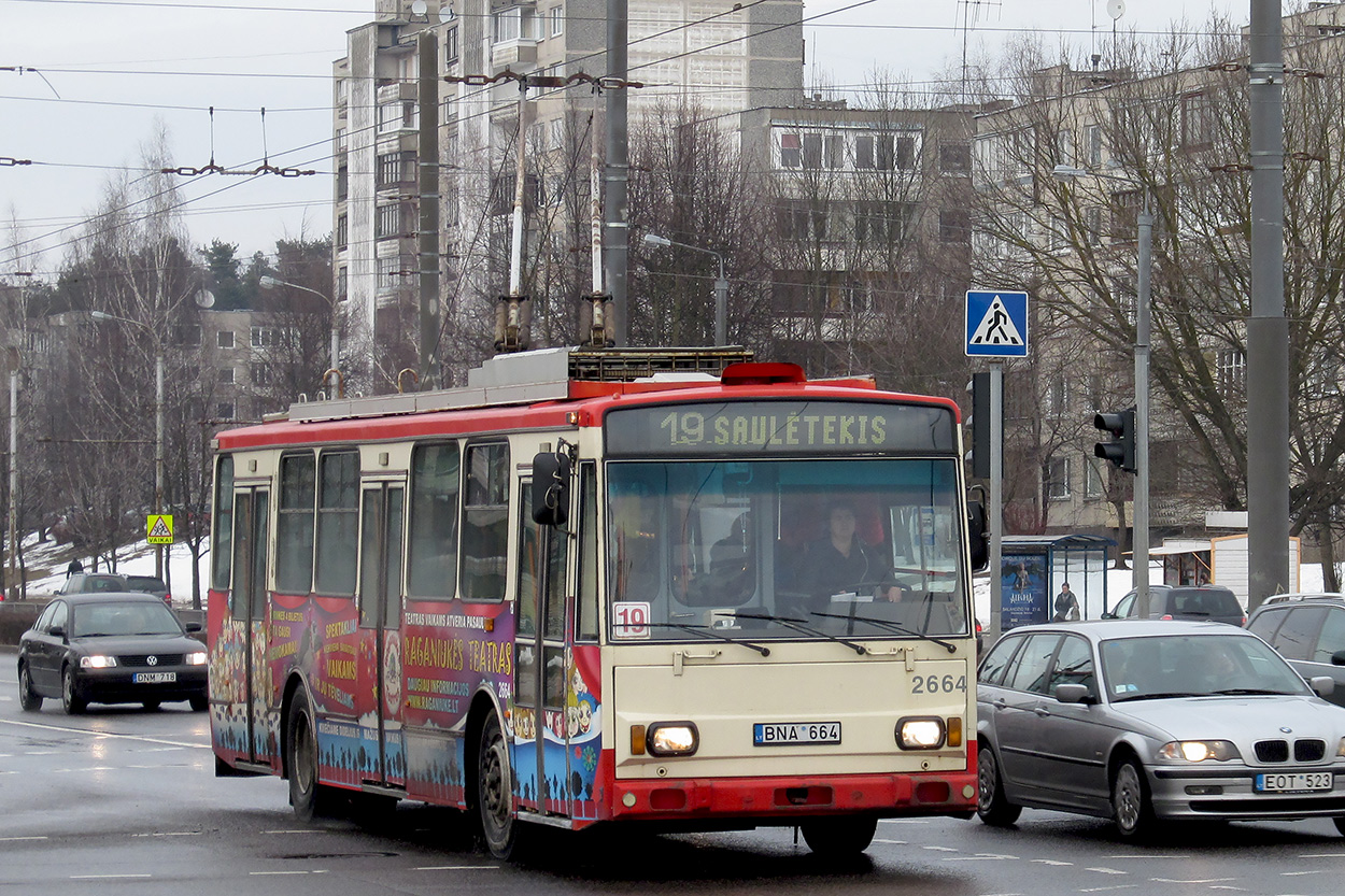 Вильнюс, Škoda 14Tr17/6M № 2664