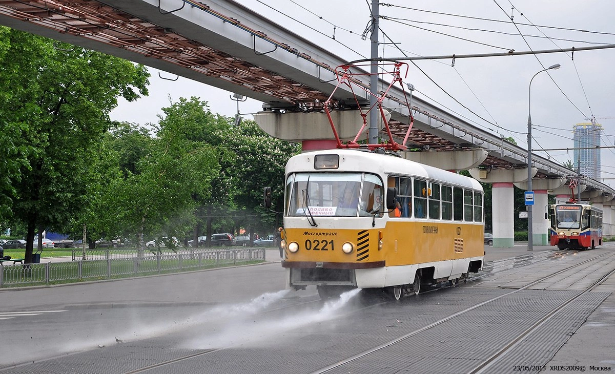 莫斯科, Tatra T3SU # 0221
