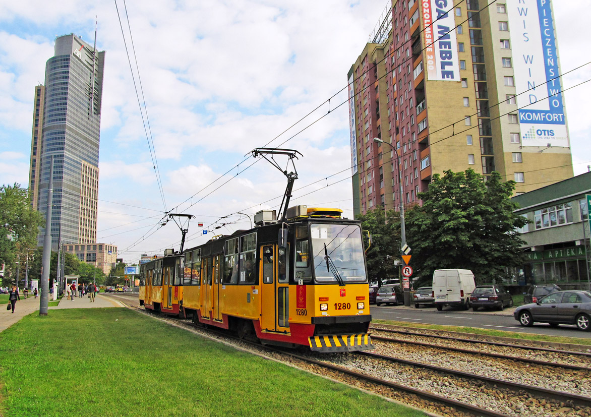 Варшава, Konstal 105Na № 1280
