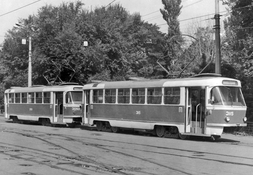 Одесса, Tatra T3SU (двухдверная) № 3050