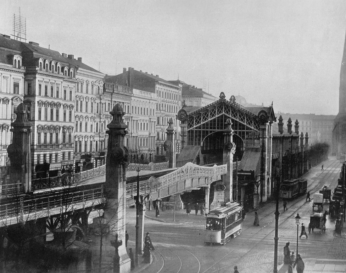 Берлін — U-Bahn — линия U2; Берлін — Исторические фотографии