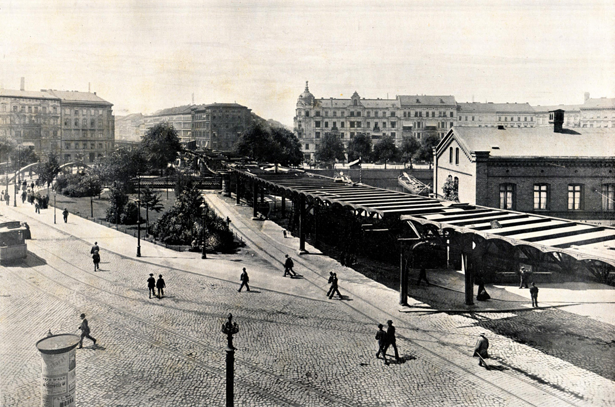 Берлин — U-Bahn — линия U1; Берлин — Исторические фотографии