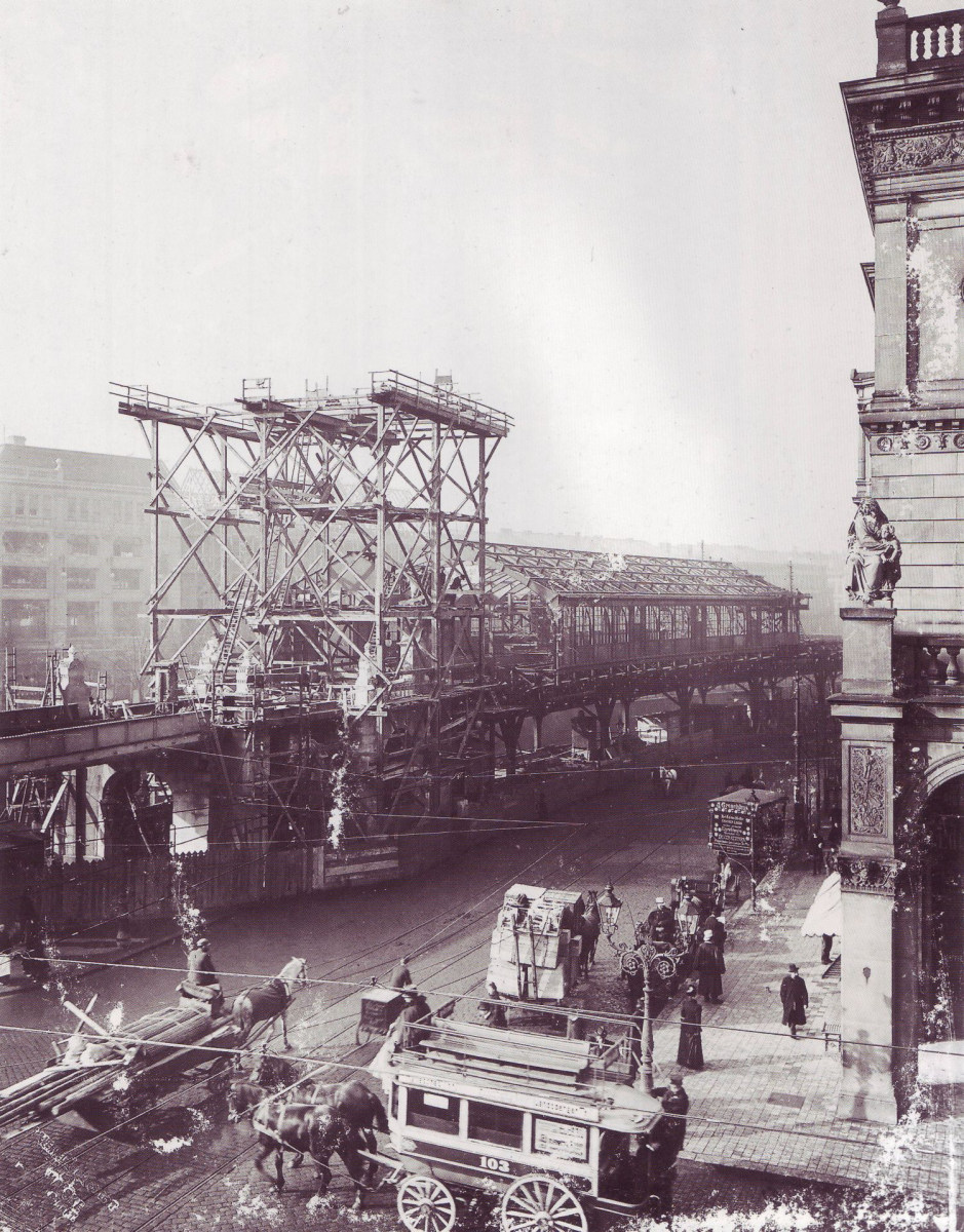 Берлин — U-Bahn — линия U1; Берлин — U-Bahn — Линии и инфраструктура; Берлин — Исторические фотографии