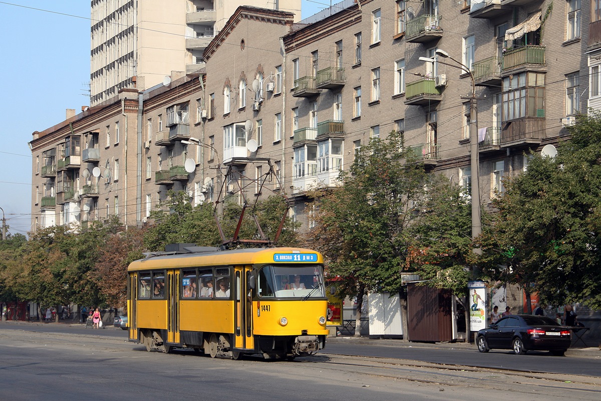 Днепр, Tatra T4D-MT № 1447