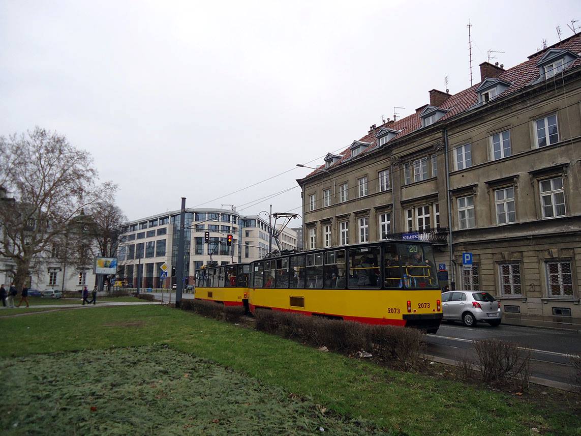 Варшава, Konstal 105N2k № 2073