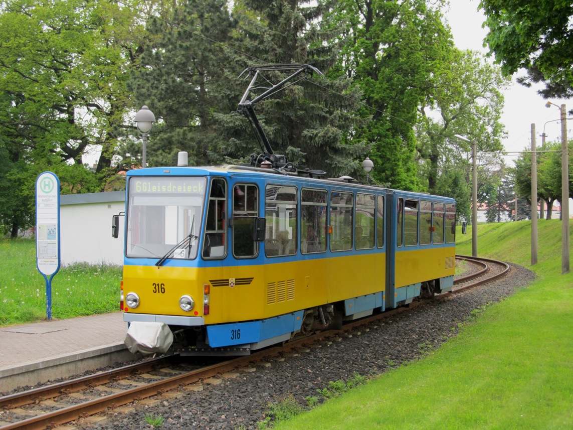 Гота, Tatra KT4DC-Z № 316