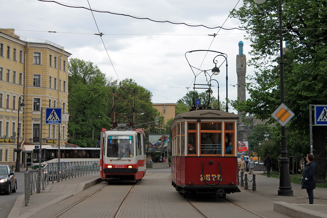 Санкт-Петербург, 71-134К (ЛМ-99К) № 8326; Санкт-Петербург, МС-4 № 2575