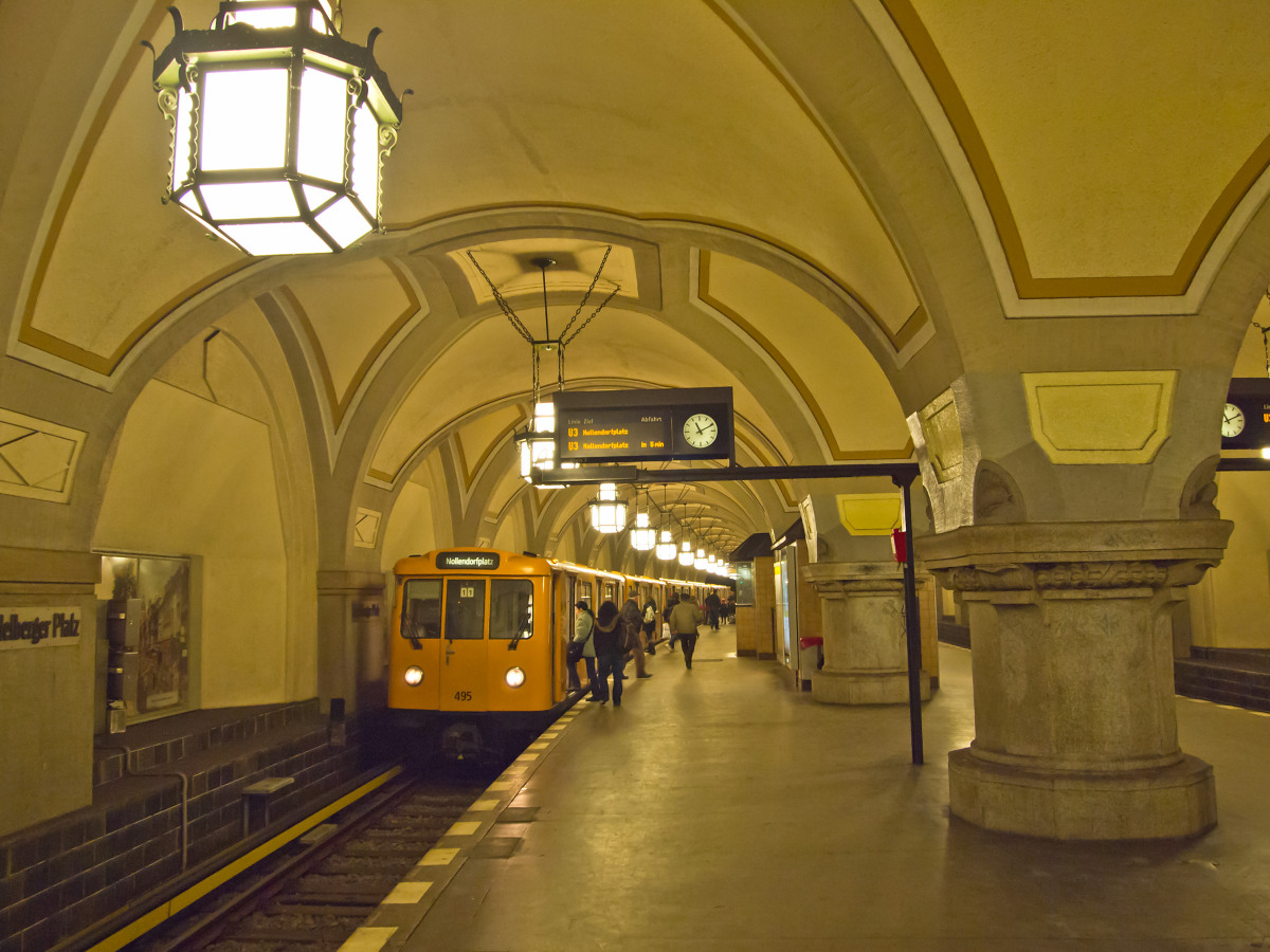 Берлин, BVG A3E № 495; Берлин — U-Bahn — линия U3