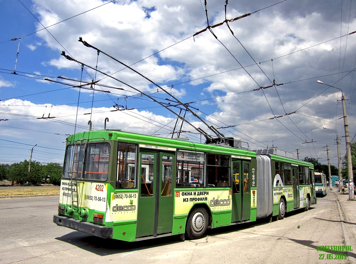Крымский троллейбус, Киев-12.03 № 4202