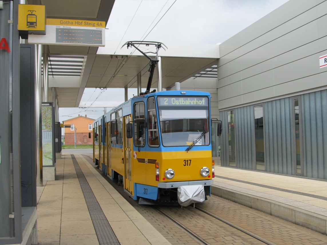 Гота, Tatra KT4DC-Z № 317