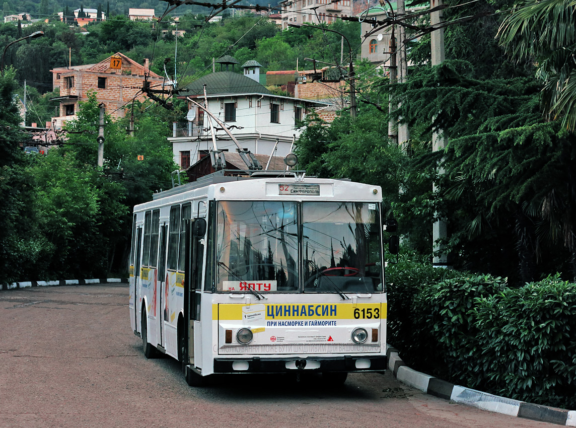 Крымский троллейбус, Škoda 14Tr11/6 № 6153