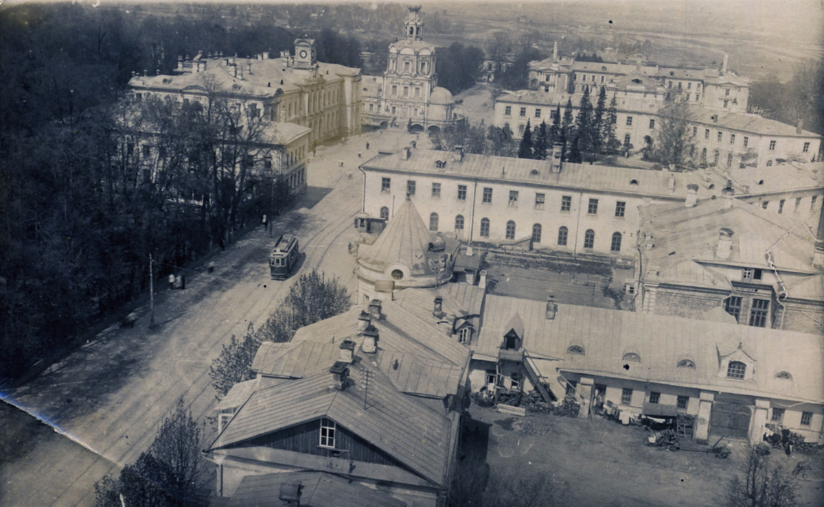 Moscow — Historical photos — Tramway and Trolleybus (1921-1945)