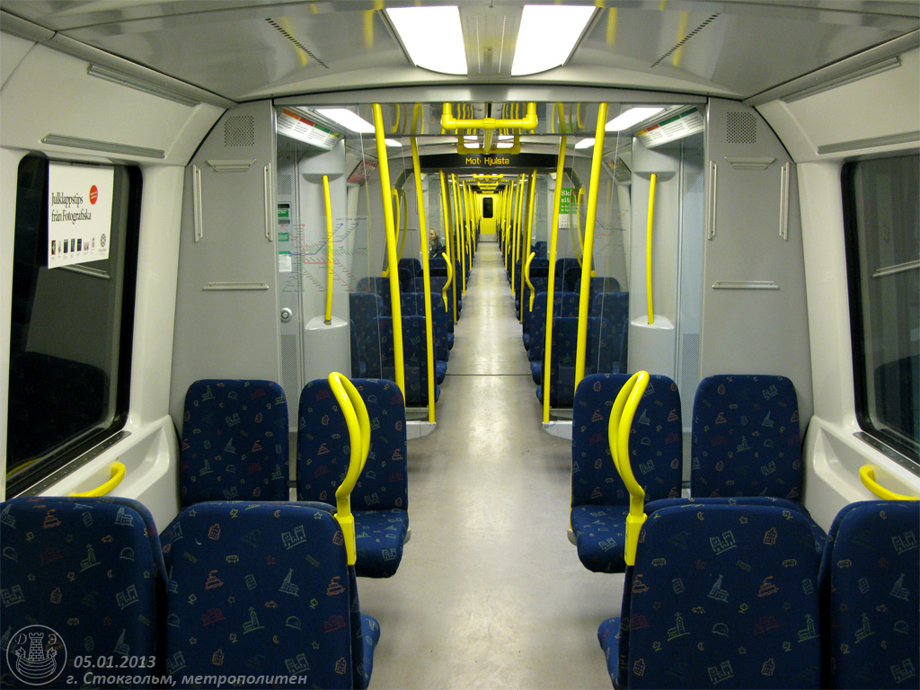 Stockholm — Tunnelbana — Rolling stock | Vagnar
