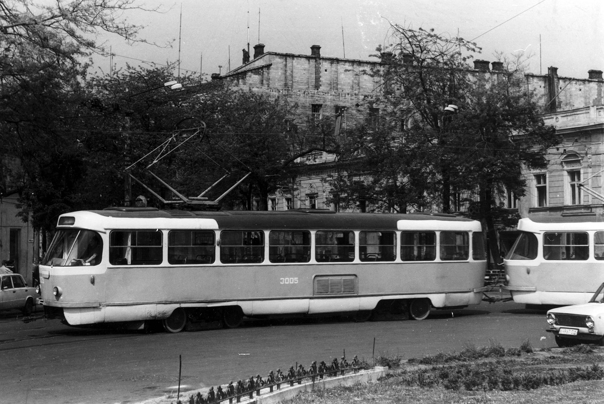 Одесса, Tatra T3SU (двухдверная) № 3005