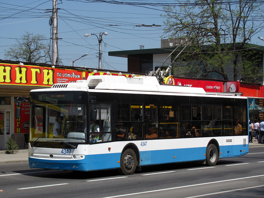 Krimas trolejbuss, Bogdan T70110 № 4347