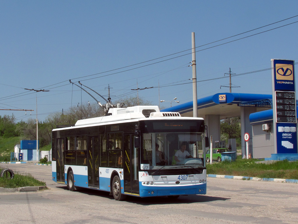 Крымский троллейбус, Богдан Т70110 № 4307